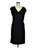 Morgan Taylor Solid Black Cocktail Dress Size M - photo 1
