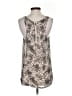 Patterson J. Kincaid 100% Polyester Gray Sleeveless Blouse Size S - photo 2
