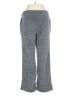 Echo 100% Polyester Chevron-herringbone Gray Casual Pants Size M - photo 2