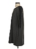 Soma Solid Gray Casual Dress Size S - photo 5