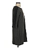 Soma Solid Gray Casual Dress Size S - photo 4