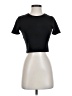 Zara Black Short Sleeve Turtleneck Size S - photo 1