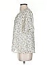 Very J 100% Polyester Ivory Short Sleeve Blouse Size S - photo 5