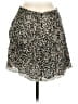 IRO 100% Silk Animal Print Black Silk Skirt Size 8 - photo 2