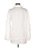 Lusana Ivory 3/4 Sleeve Blouse Size 8 - photo 2
