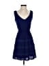 Unbranded 100% Rayon Blue Casual Dress Size XS - photo 1