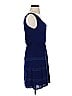 Unbranded 100% Rayon Blue Casual Dress Size XS - photo 4
