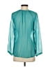 Ella Moss Teal 3/4 Sleeve Blouse Size S - photo 2