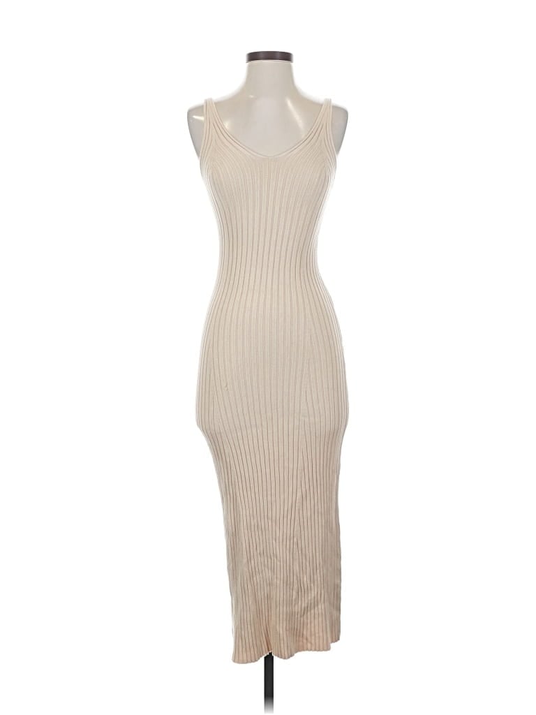 Pre-owned Merokeety Cocktail Dress In White