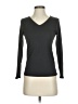 Warm Essentials 100% Polyester Gray Black Long Sleeve T-Shirt Size S - photo 1