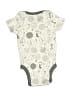 Lamaze Print Gray Short Sleeve Onesie 0-3 MO / 3 MO - photo 2