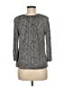 MICHAEL Michael Kors 100% Viscose Gray 3/4 Sleeve Blouse Size S - photo 2