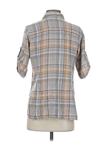 Alice + Olivia Short Sleeve Button-Down Shirt (view 2)