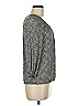 MICHAEL Michael Kors 100% Viscose Gray 3/4 Sleeve Blouse Size S - photo 4