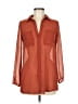 Redoute Creation Orange Long Sleeve Blouse Size 6 - photo 1