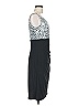 MSK Gray Cocktail Dress Size 6 - photo 4