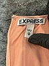 Express 100% Polyester Solid Tan Casual Dress Size XS - photo 7