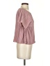 Madewell 100% Polyester Pink Short Sleeve Blouse Size XXS - photo 4