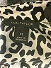 Ann Taylor 100% Polyester Animal Print Ivory Long Sleeve Blouse Size XS - photo 7
