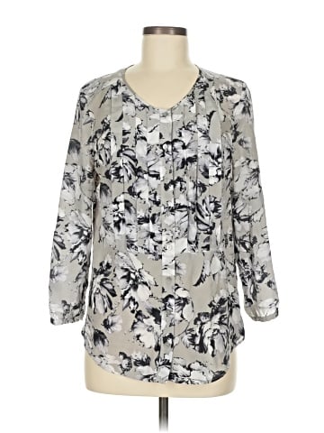 Victoria's Secret 3/4 Sleeve Silk Top (view 1)