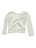 Soprano Silver Pullover Sweater Size 10 - 12 - photo 1
