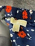 MICHAEL Michael Kors Blue 3/4 Sleeve Blouse Size XS - photo 7