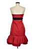 Karen Millen 100% Polyester Red Cocktail Dress Size 8 - photo 2
