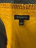 Talbots 100% Rayon Polka Dots Yellow Long Sleeve Blouse Size S - photo 7