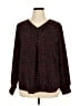Unbranded Black Long Sleeve Blouse Size XL - photo 1