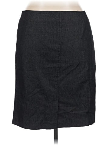 Evan Picone Denim Skirt (view 2)