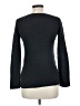 Blue Les Copains 100% Cotton Black Blue Pullover Sweater Size EU 42 / US 12 - photo 2