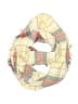 Unbranded Plaid Yellow Red Scarf One size - photo 1