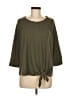 Nine Britton Green 3/4 Sleeve Top Size M - photo 1