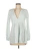 Calypso St. Barth Gray Long Sleeve Blouse Size XS - photo 1