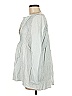 Calypso St. Barth Gray Long Sleeve Blouse Size XS - photo 5