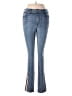 Express Stripes Blue Jeans Size 6r - photo 1