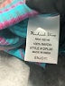 Michael Stars 100% Rayon Plaid Teal Long Sleeve Blouse Size Sm (0) - photo 8