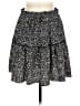 Alelly 100% Polyester Polka Dots Black Casual Skirt Size M - photo 1