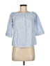 Whistles Blue 3/4 Sleeve Blouse Size 4 - photo 1