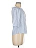 Whistles Blue 3/4 Sleeve Blouse Size 4 - photo 4