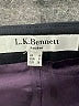 L.K. Bennett 100% Wool Solid Black Cocktail Dress Size 4 - photo 6