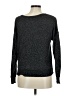 American Eagle Outfitters Metallic Gray Pullover Sweater Size M - photo 2