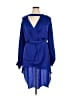 City Chic 100% Polyester Blue Cocktail Dress Size 14 Plus (XS) - photo 1