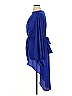 City Chic 100% Polyester Blue Cocktail Dress Size 14 Plus (XS) - photo 5