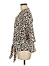 Unbranded Animal Print Tan 3/4 Sleeve Blouse Size M - photo 5