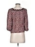 M.S.S.P. Red 3/4 Sleeve Blouse Size S - photo 2