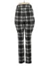 Bar III Plaid Black Casual Pants Size M - photo 2