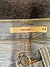 Levi's 100% Cotton Blue Denim Skirt Size 24 waist - photo 4