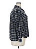 Woolrich 100% Cotton Plaid Gray 3/4 Sleeve Button-Down Shirt Size XXL - photo 4