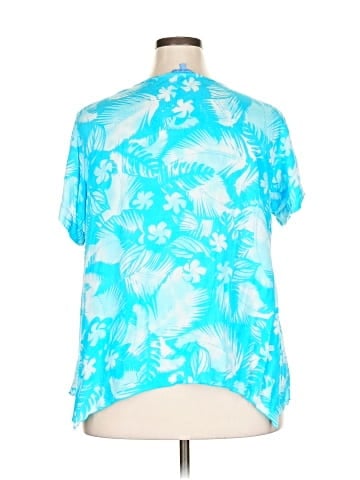 Blue Ginger Short Sleeve Blouse (view 2)
